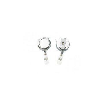 Heavy duty Chrome steel yo yo, advertisement Retractable ID Badge Reels holder 30236