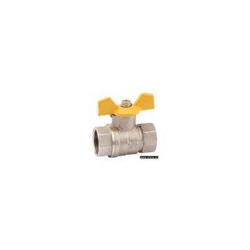 Brass Ball Valve with Butterfly Handle