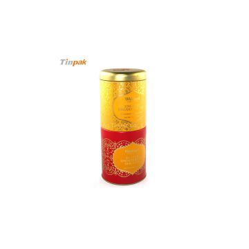 wholesale tall round coffee tins with airright lid