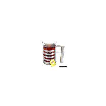 Sell Stainless Steel and Glass Coffee / Tea Mug
