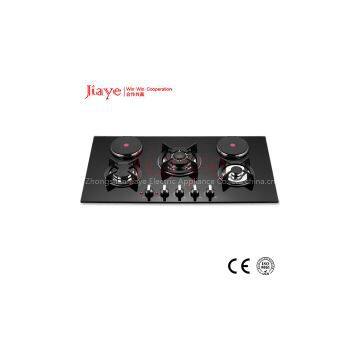 Electric Gas Hob Tempered Glasstop/Multiple Cooktop Built in Kitchen Hob JY-EG5001 photo-3