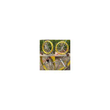 Fiberglass duct rodder , fiberglass duct rod
