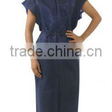 Disposable nonwoven PP patient gown