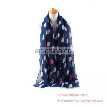 Euramerican Hedgehog Printed Sun-resistant Women Voile Scarf Wholesale