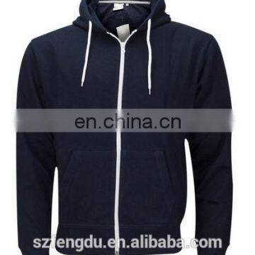 China manufacturer custom bulk zip hoodies cotton pullover sweatshirt hoodies wholesale