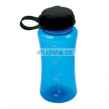 BPA FREE sport blue plastic water bottle