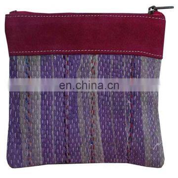 Wholesale Excellent Brand Selling Kantha Purse Handmade Wallet