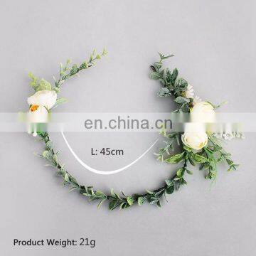 Fashion Bride Headband Wedding Jewelry Set Mori Bridesmaids Headdress Accessories photo-3