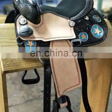 Children's western saddle