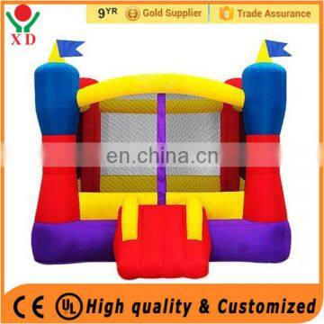 Delightful colors inflatable bouncer/inflatable life size toy castle