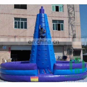 Commercial outdoor Inflatable rock climbing /inflatable climbing mountain