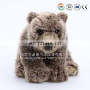 Animal custom teddy bear plush emulational toys for kids