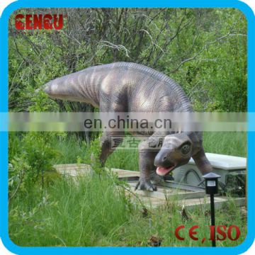 Playground Equipment Alive Animatronic Dinosaur Iguanodon