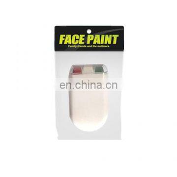 Fans face paint