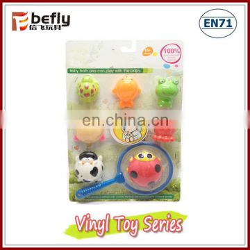 Vinyl baby bath toy animals