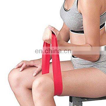 Fitness Yoga Elastic Resistance Band, Custom Resistance Exercise Bands loop