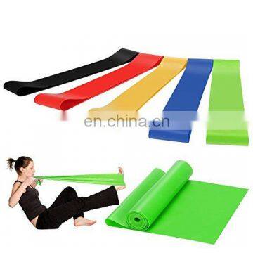 Crossfit Yoga Power Exercise fitness resistance band latex gym bands
