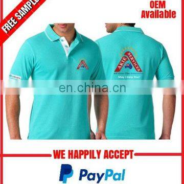 Stylish office polo tshirt with company logo