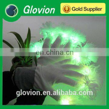 Distinctive light up gloves multicolor flashing gloves led magic gloves