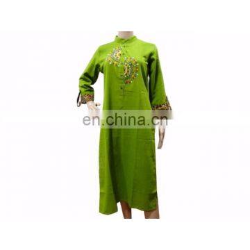 Women's Cotton Top Long TUNIC Indian Ethnic WEAR