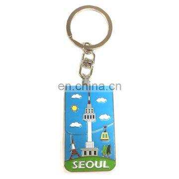 Wholesale Custom Bulk Newest Soft Enamel Heart Metal Classic Car Keychains photo-4