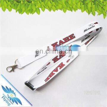Friendly polyester breakaway lanyards print with custom design for sales promotion event