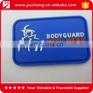 Custom plain screen printed rectangle clothing labels for sale