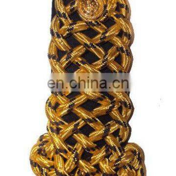 British Military Corded Shoulder Boards | Army Corded Shoulder Boards | Gold Corded Shoulder Boards | Officer Ranks Shoulders