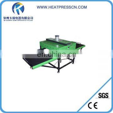 drawer type with double working tables heat press machine