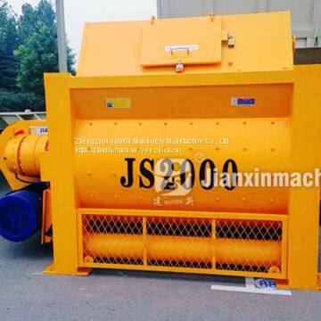Twin Shaft Concrete Mixer for Sale photo-2