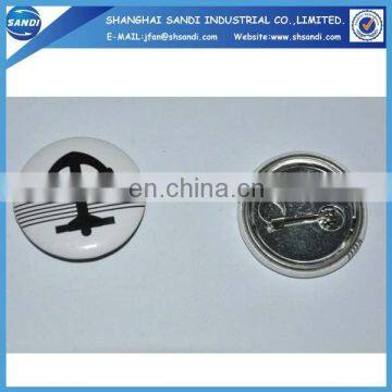 Tinplate badge button