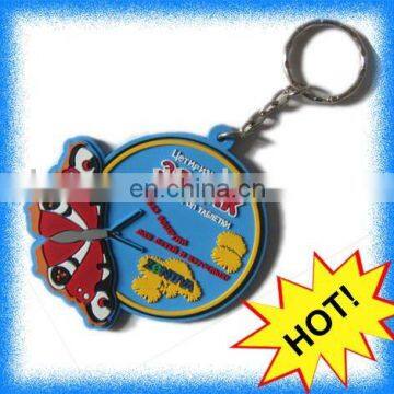 hot sale 3D rubber keychain