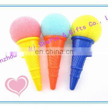 High quality ice cream toys for kids ice punch interesting toy ice cream plush toys