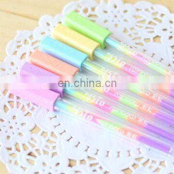 6 Color Rainbow Gel Pen Drawing for Black Card Hot Selling Gel Pen photo-2