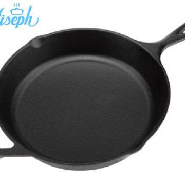 Hiseph Cast Iron Pan Skillet 3 Set With Handle HS-4 12 photo-2