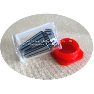 Collet ER20 transparent package small plastic tool box little parts and tool protective storage box 20mm(D) * 33mm(H)