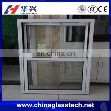 Easy Installment aluminum alloy frame single tempered glass sliding smoothly american sash window