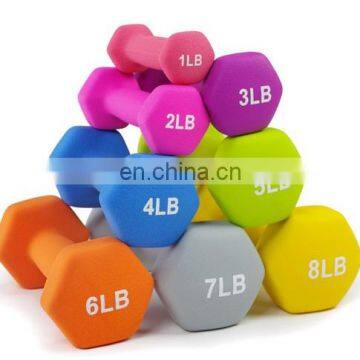 Home exercise hand weights multi-specification color dumbbells