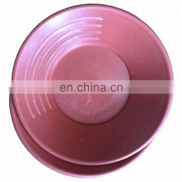 Real high quality four grooves gold pan