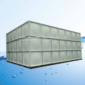 GRP GSC HDG insulation sectional panel water tank