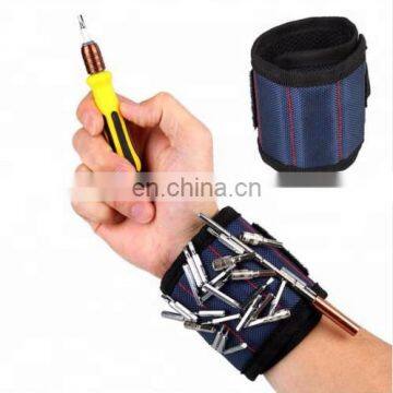 China supplier Wholesale Hand holding Tools Nylon Magnetic Wristband Tool Holder