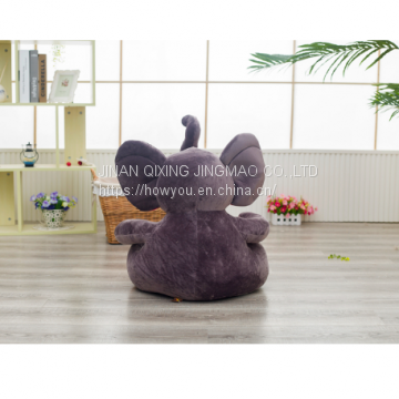 2019 Animal Elephant Baby Plush Sofa Chair for Sitting photo-3