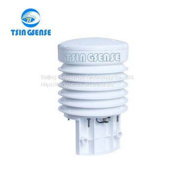 WTS201 outdoor weather sensor integrated with air temperature and humidity sensor GPRS output