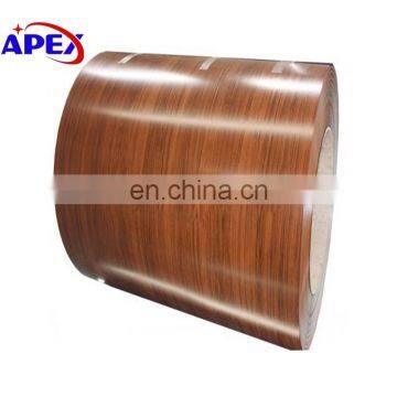 Wooden Grain Coated PPGI PRE-PAINTED HOT-DIP ZINC COATED COIL FOR DECORATION photo-3