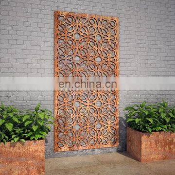 Corten Steel Texture Custom Outdoor Corten Steel Screen photo-5