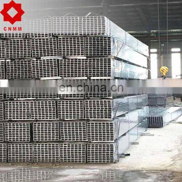 20x40 galvanized bargain price gi rectangular hollow tube 40x40mm gi/galvanized steel square pipe weight