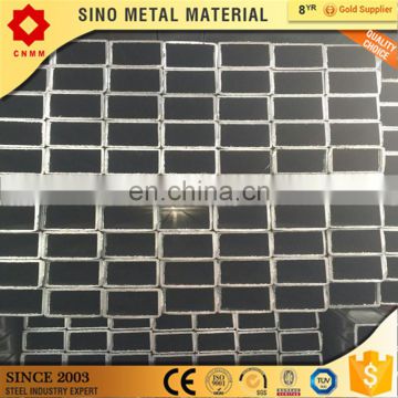 weight of gi square steel pipe mild large diameter square steel pipe 70x45 rectangular steel pipe