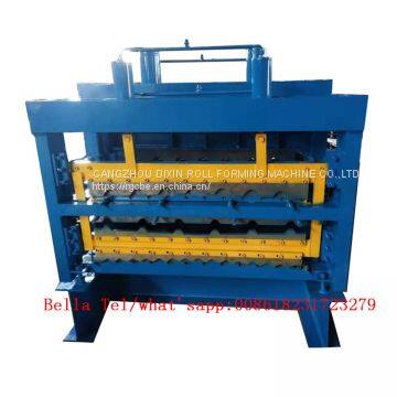 Corrugated and Wall Roof Panel Double Layer Roll Forming Machine