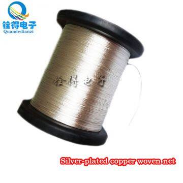 We can supply braided cable tube for high temperature cable with silver and copper plating