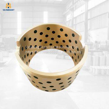Copper Alloy Material Self-lubricating Bushing of International Standard